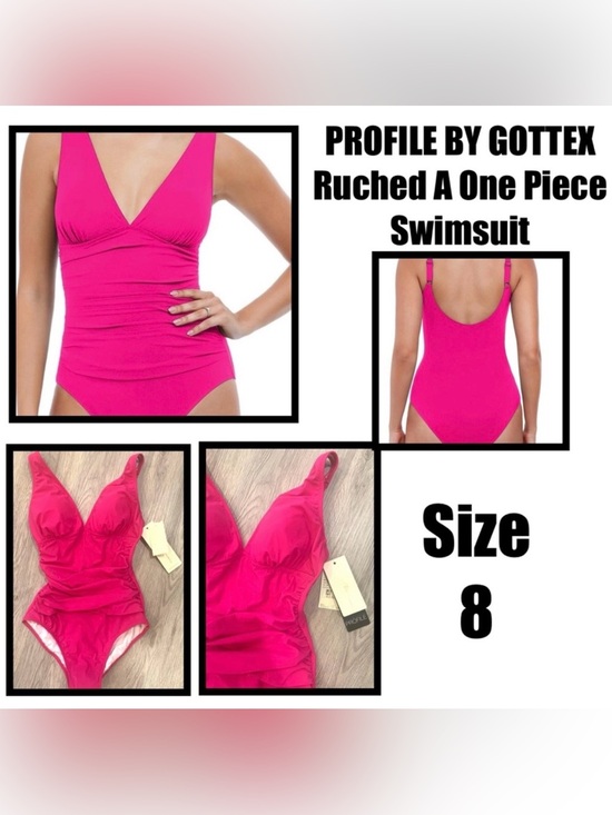 Profile By Gottex Other - PROFILE BY GOTTEX Ruched A One Piece